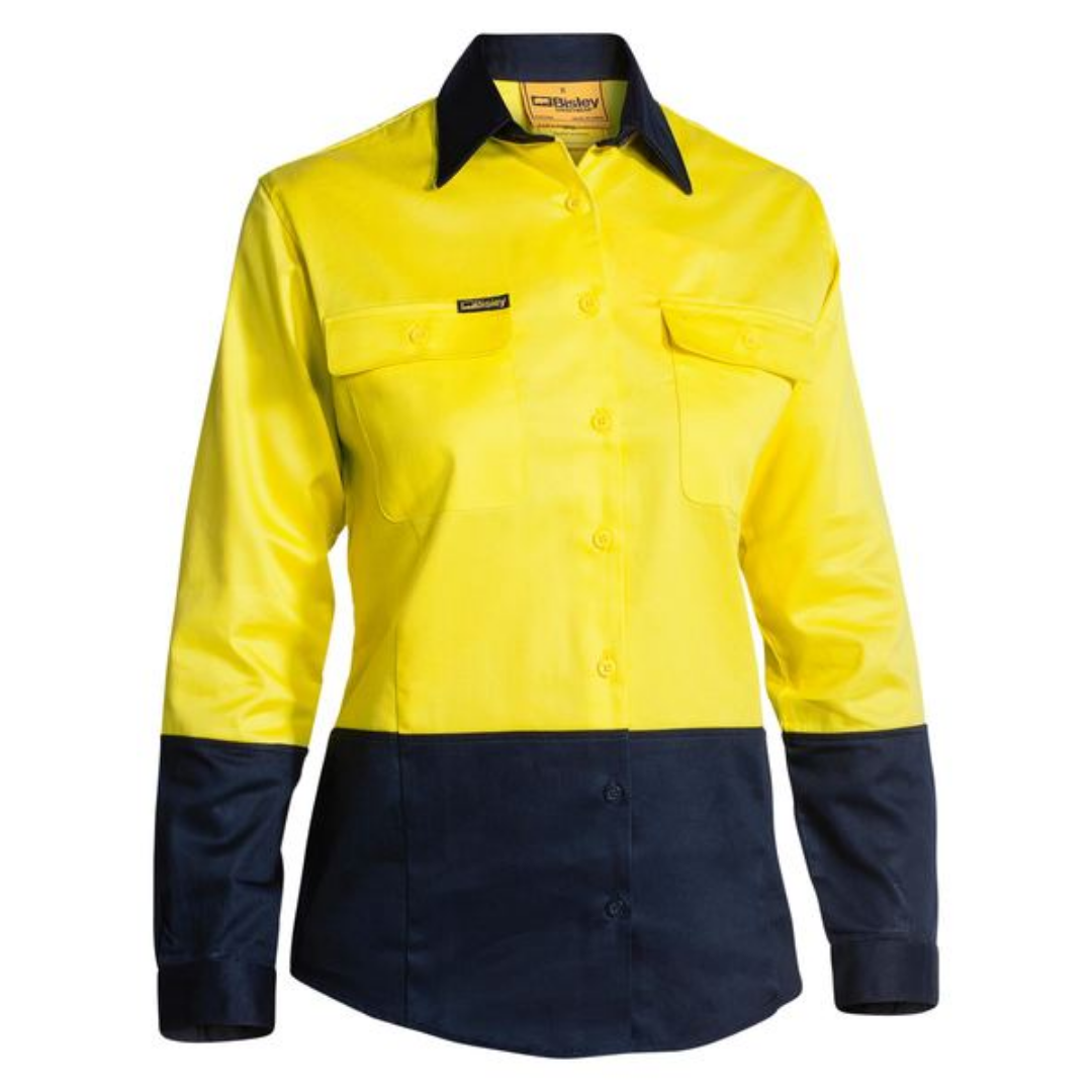 Bisley Women's Hi Vis Drill Shirt BL6267*