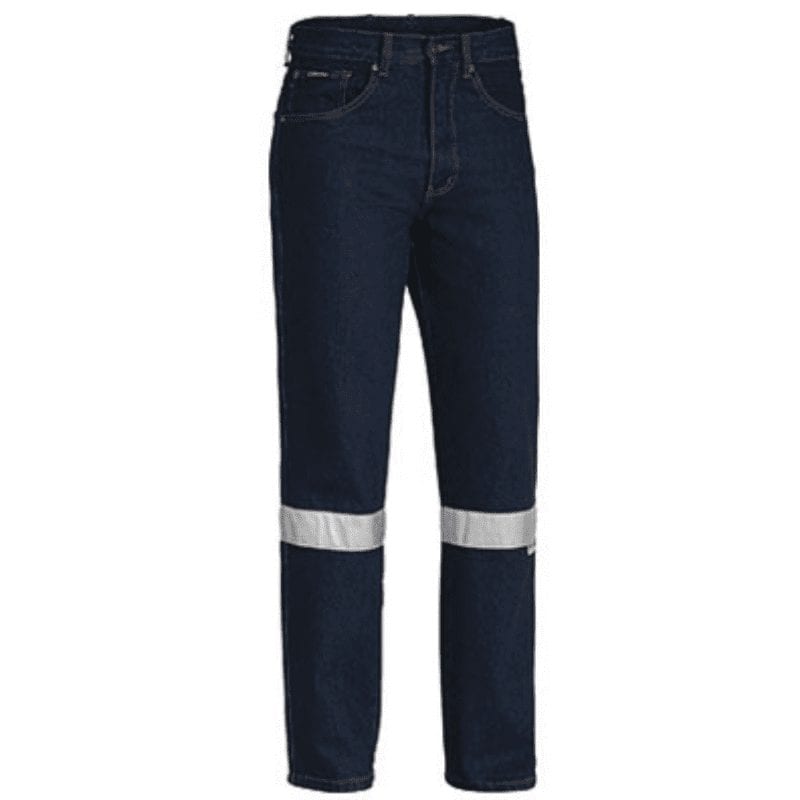 Bisley Men's Rough Rider Jeans with Reflective Tape BP6050T