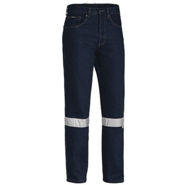 Bisley Men's Rough Rider Jeans with Reflective Tape