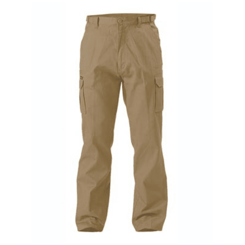 Bisley Men's Original 8 Pocket Cotton Drill Cargo Pants BPC6007