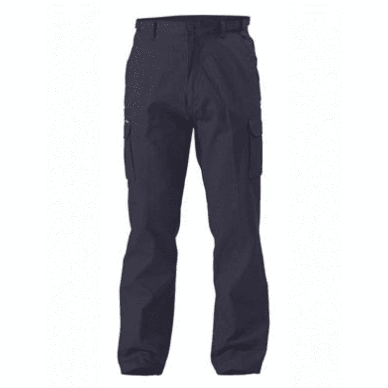 Bisley Men's Original 8 Pocket Cotton Drill Cargo Pants BPC6007