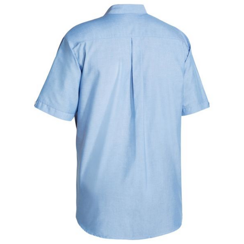 Bisley Men's Oxford Shirt - Short Sleeve