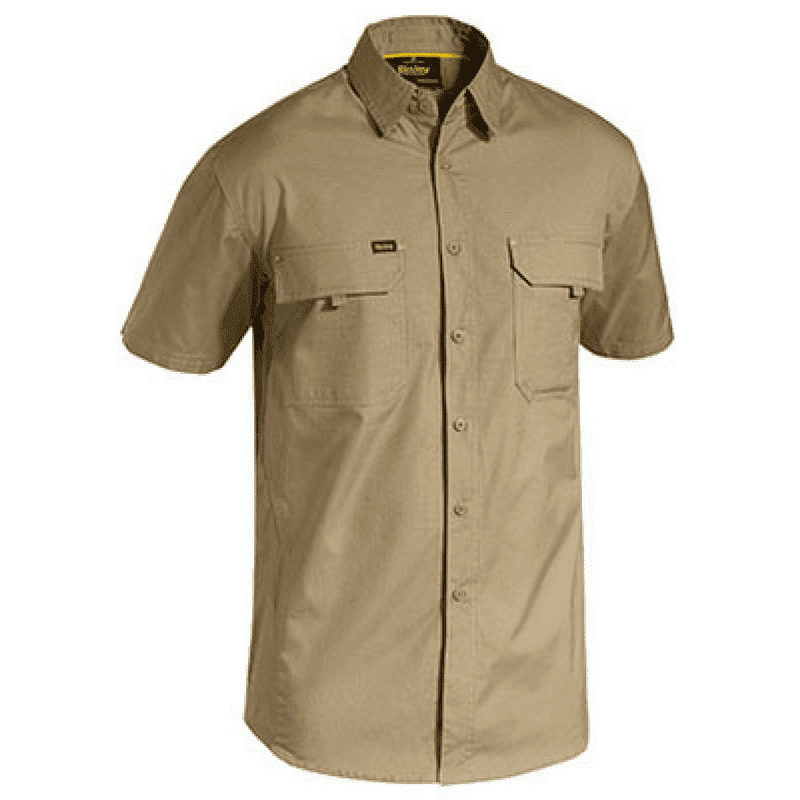 Bisley Men's  X Airflow Ripstop Shirt - S/Sleeve BS1414