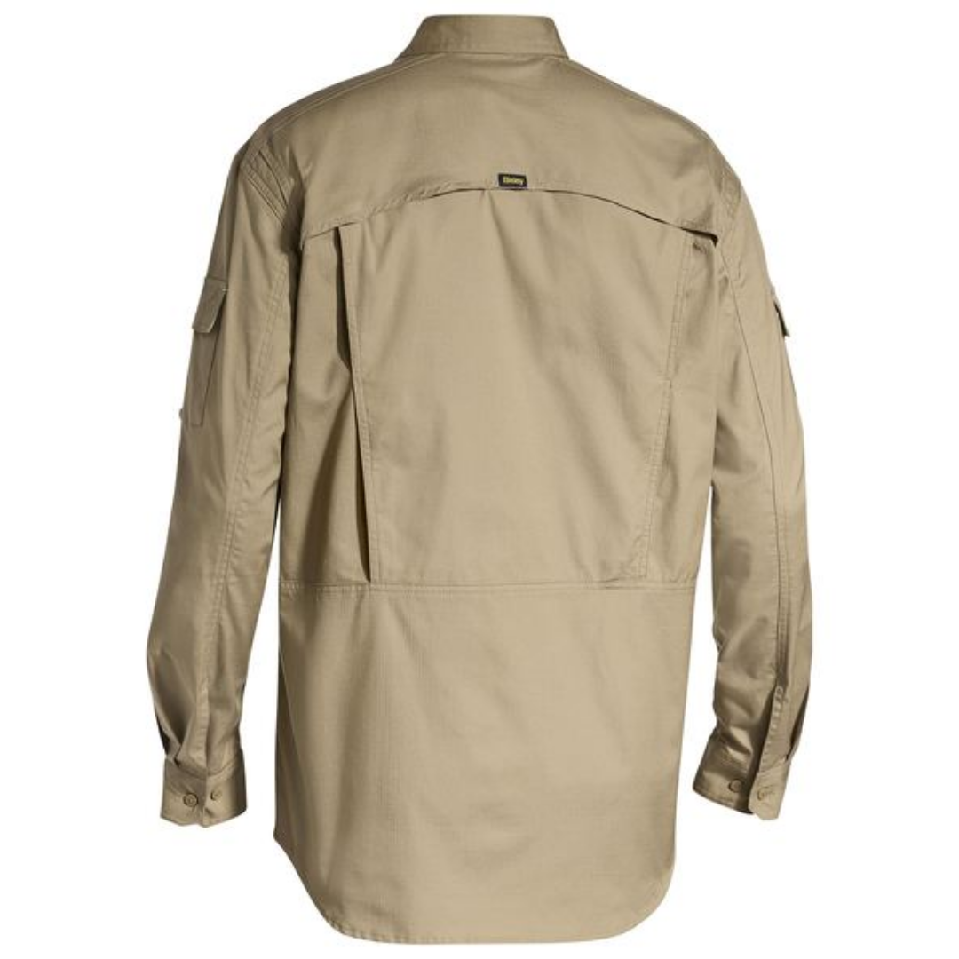 Bisley Men's X-Airflow Rip Stop Shirt L/Sleeve BS6414