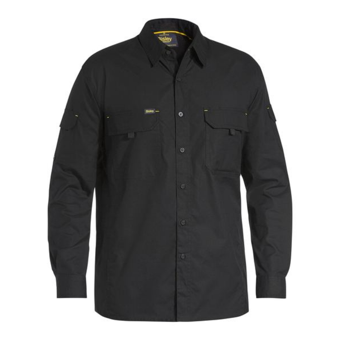 Bisley Men's X-Airflow Rip Stop Shirt L/Sleeve BS6414