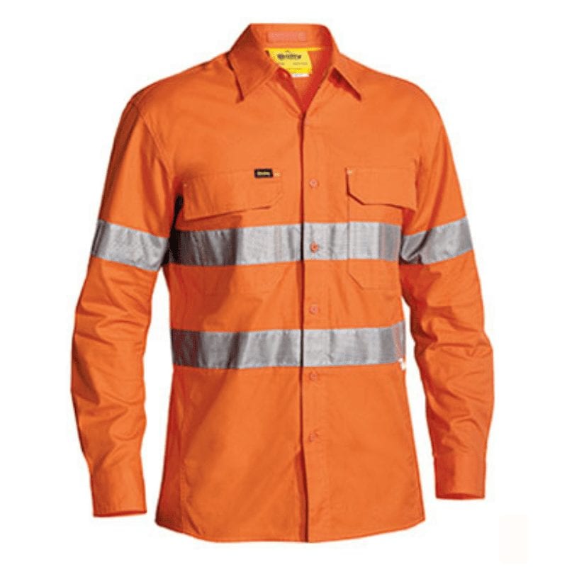 Bisley Men's Hi Vis X Airflow Ripstop Shirt BS6416T