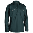 Bisley BSC6433 Men's Closed Front Cotton Drill Shirt