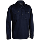 Bisley BSC6433 Men's Closed Front Cotton Drill Shirt