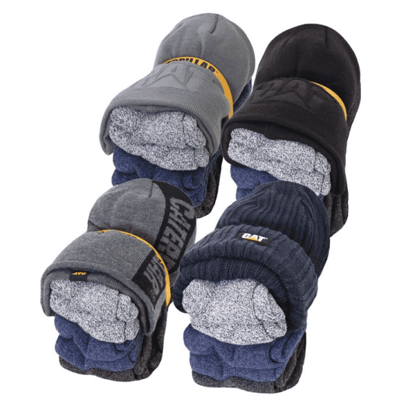 Caterpillar Workwear Sock & Beanie Bundle
