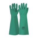 45cm Green "Chemical" Nitrile Gauntlet Gloves