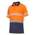 K54215 King Gee Men's WC HF Spliced Polo S/S Taped