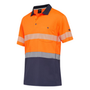K54215* King Gee Men's WC HF Spliced Polo S/S Taped