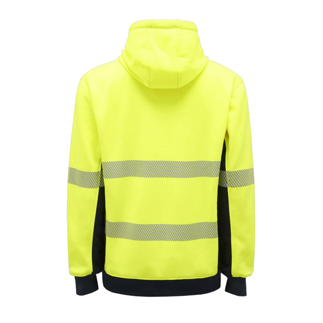 K55054* King Gee Men's Hi Vis Reflective Pull Over Hoodie