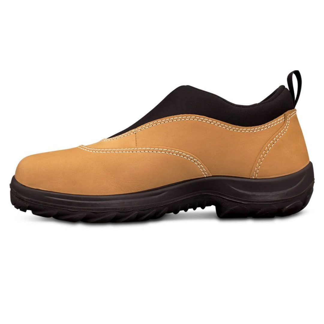 O34615*  Oliver Slip on Safety Sports Shoe -Wheat
