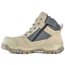 Bata 80489044 "Roy" Low Zip Side Safety Boot - Slate