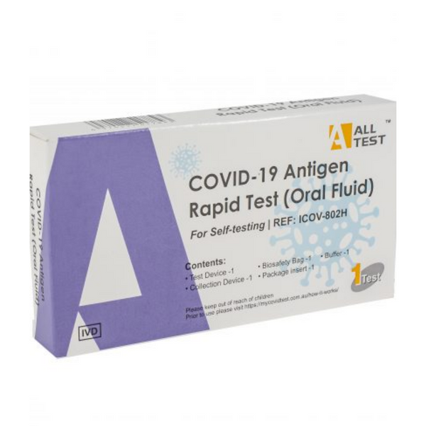 ALL TEST SARS-COV-2 ANTIGEN RAPID TEST SINGLE (ORAL SWAB)