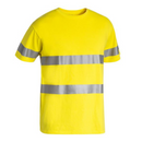 Bisley Men's Taped Hi-Vis Cotton T-Shirt BK1017T